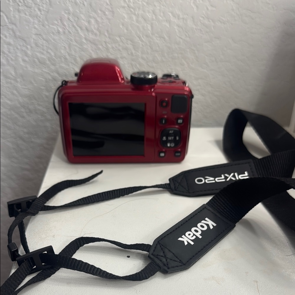 Kodak Red Digital Camera Compact Point-and-Shoot